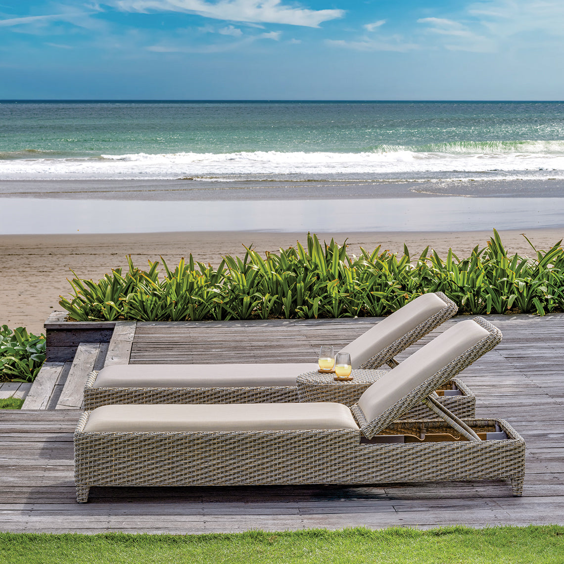 Biscayne Adjustable Chaise Lounge