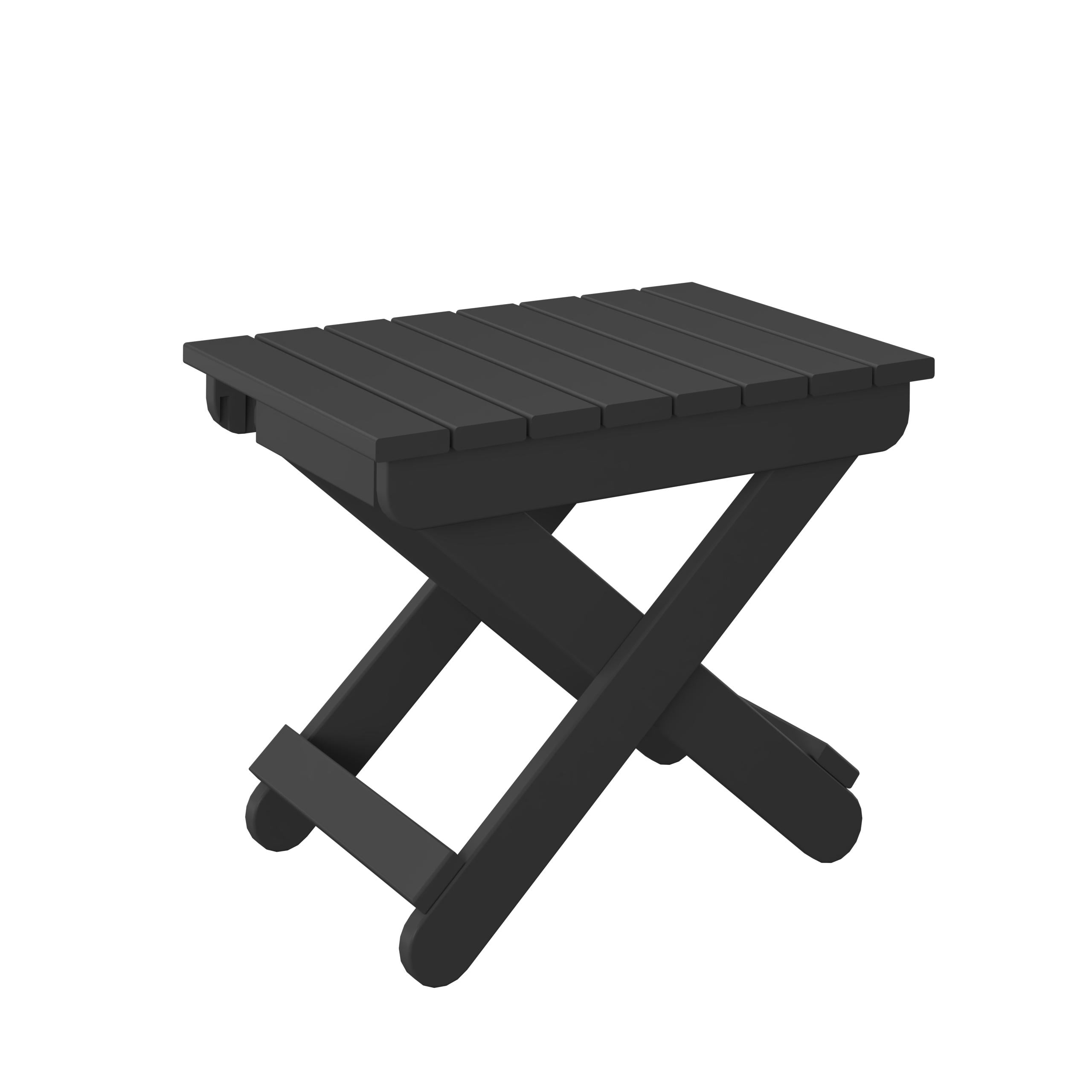Folding End Table