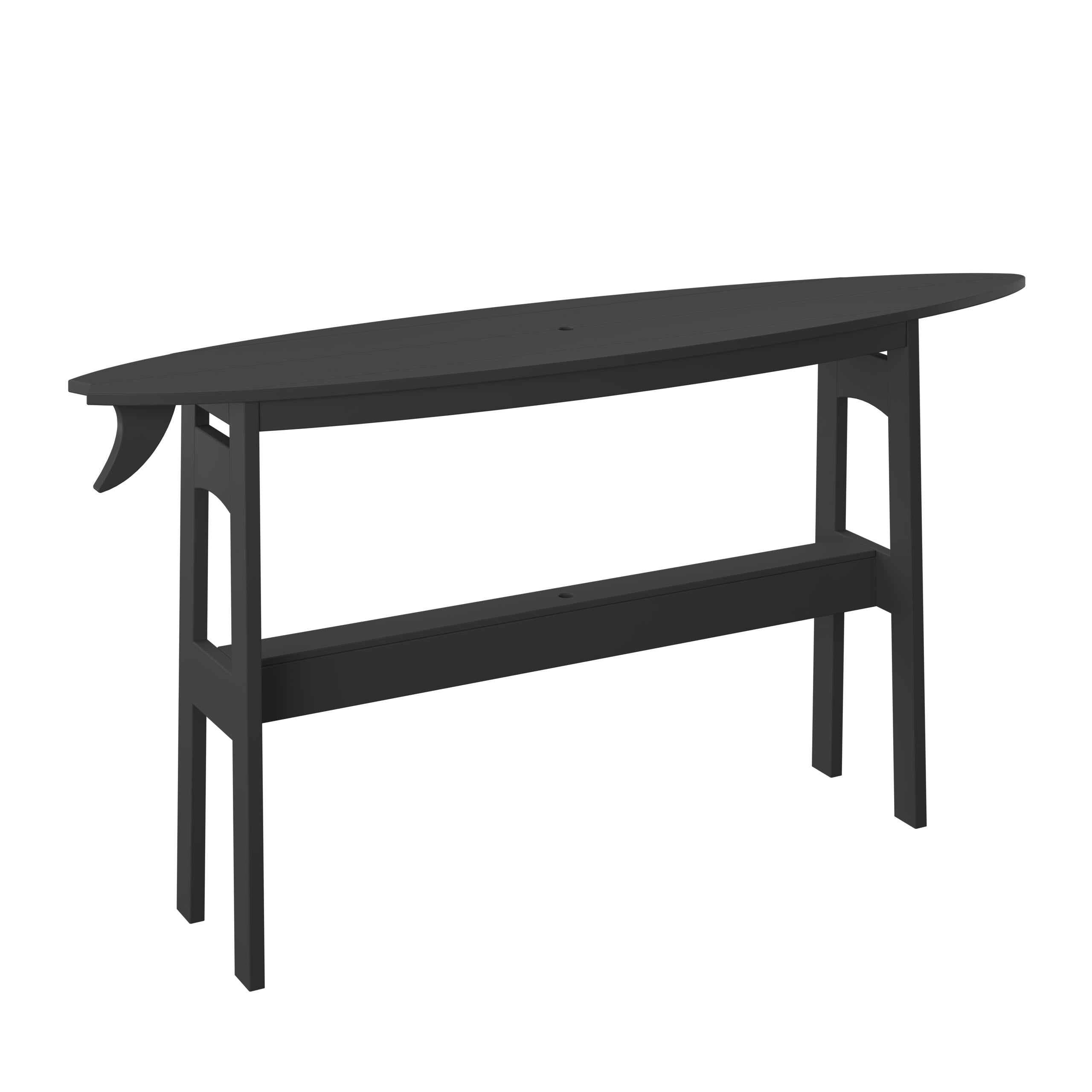 72" Surfboard Table - Counter Height