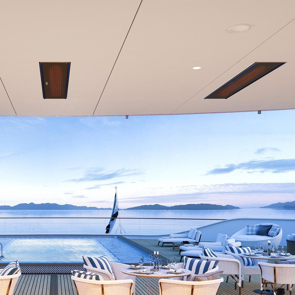 Platinum Smart-Heat Electric Marine Grade | 2300W | 220V-240V | Black