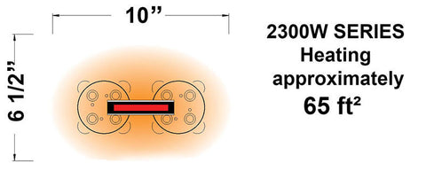 Platinum Smart-Heat Electric | 2300W | 220V-240V | Black