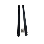 Bromic Heating - 36-Inch Ceiling Mount Tube Suspension Kit for Tungsten Electric Heaters - Black - BH8180012