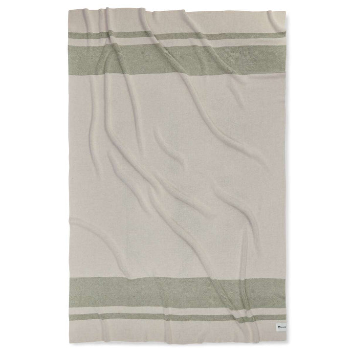 Sunbrella® Signature Throw - Veranda Stripe