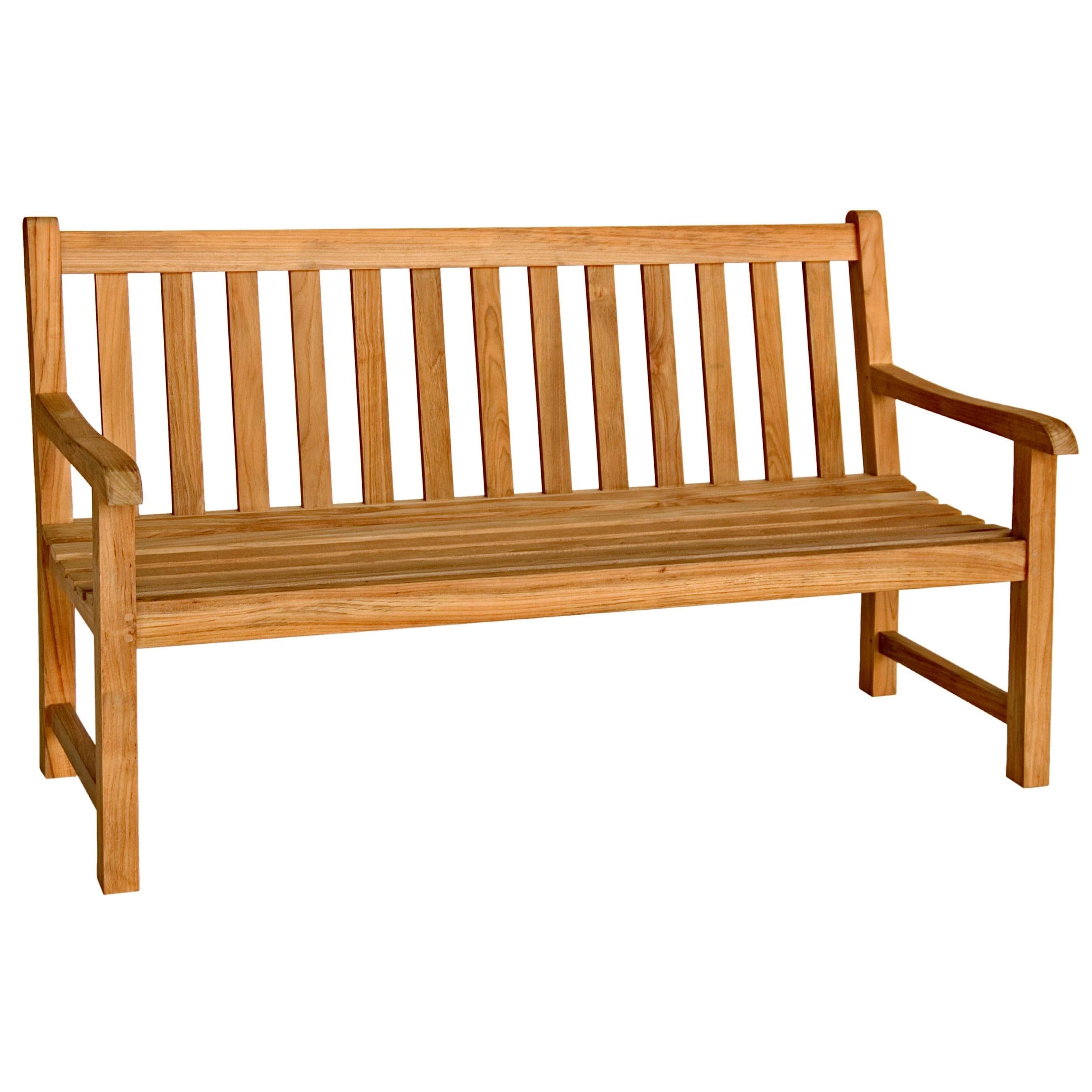 Three Birds Casual Teak Garden Bench