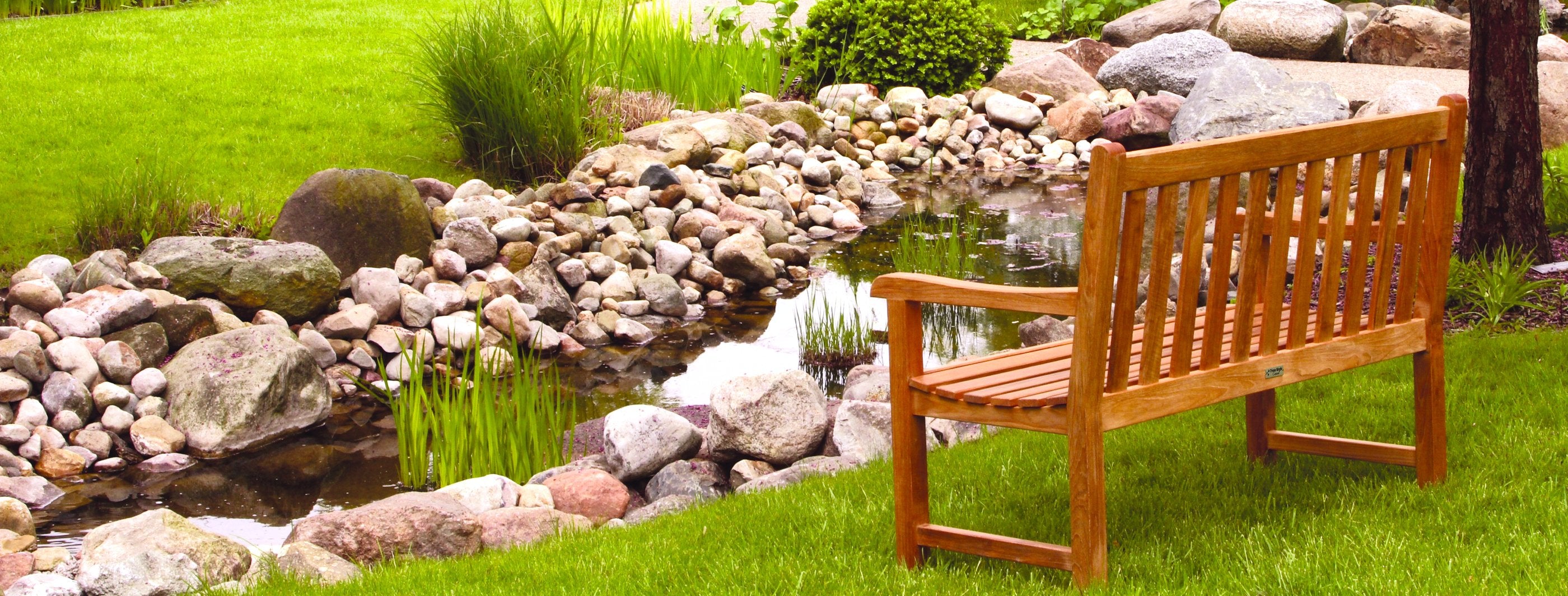 Three Birds Casual Teak Garden Bench - Thumbnail 4