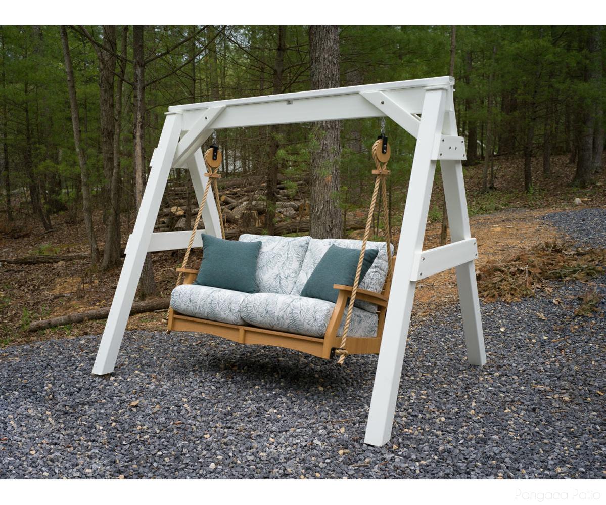 Vinyl A-Frame Swing Stand