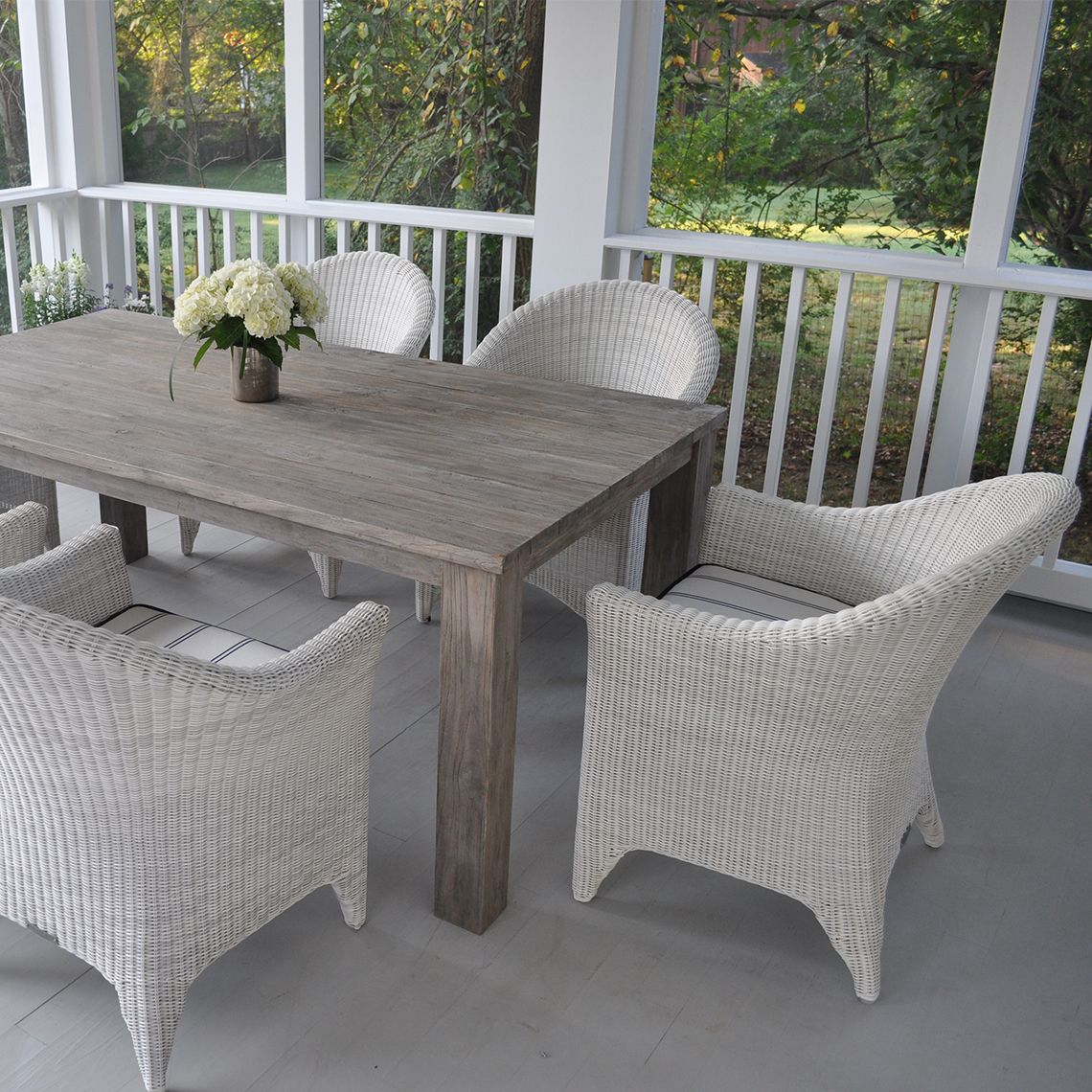 Kingsley Bate Cape Cod Dining Armchair - Thumbnail 4