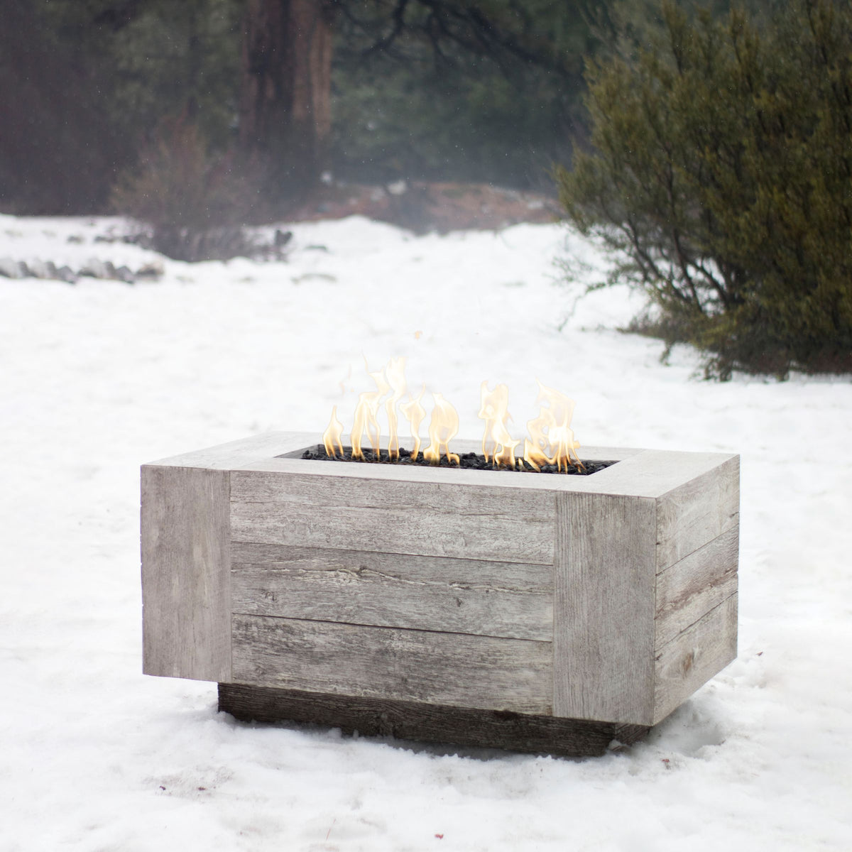 Catalina Wood Grain Fire Pit - 48"