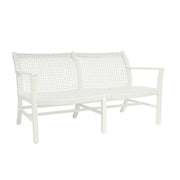 Catherine Aluminum Club Settee