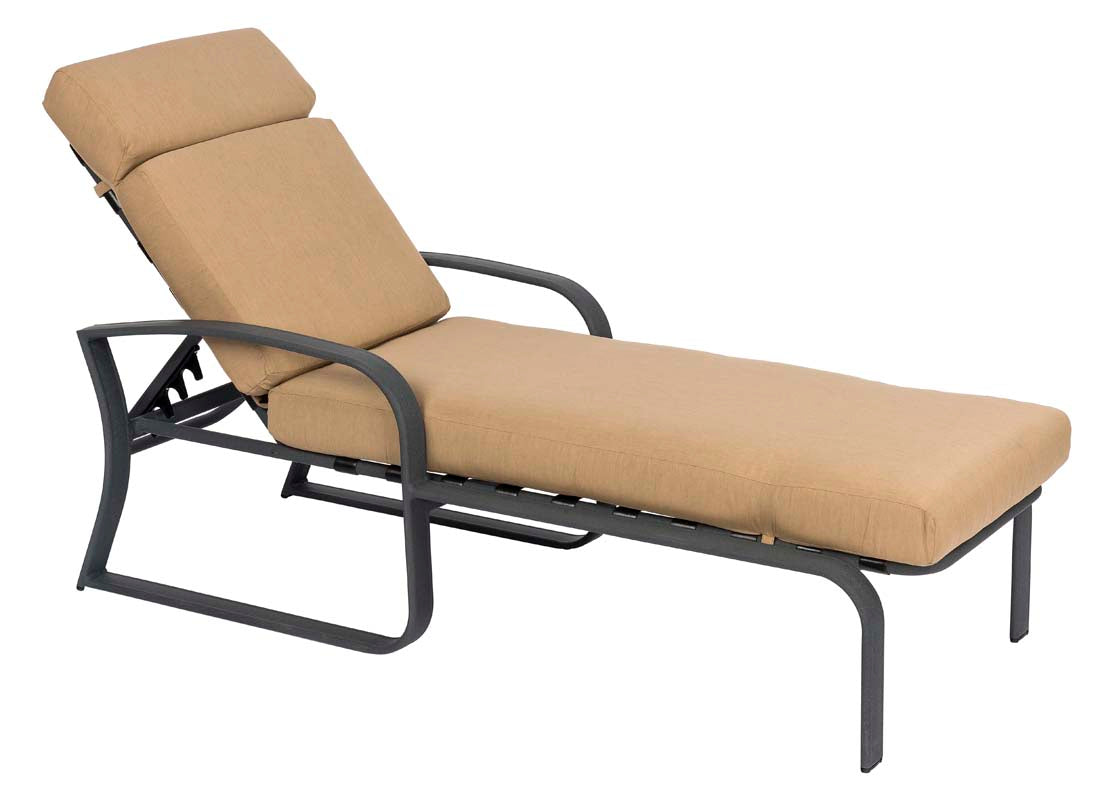 Cayman Isle Cushion Adjustable Chaise Lounge