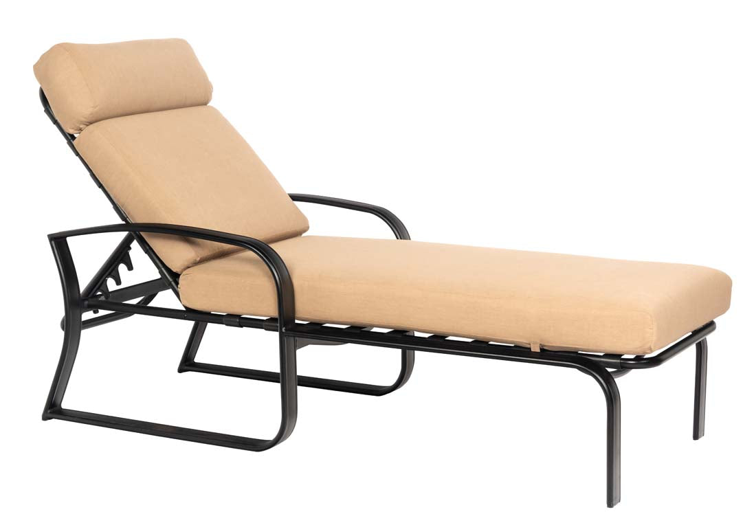 Cayman Isle Cushion Adjustable Chaise Lounge