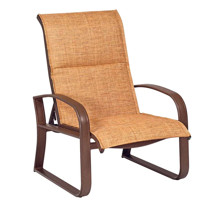 Cayman Isle Padded Sling Adjustable Lounge Chair