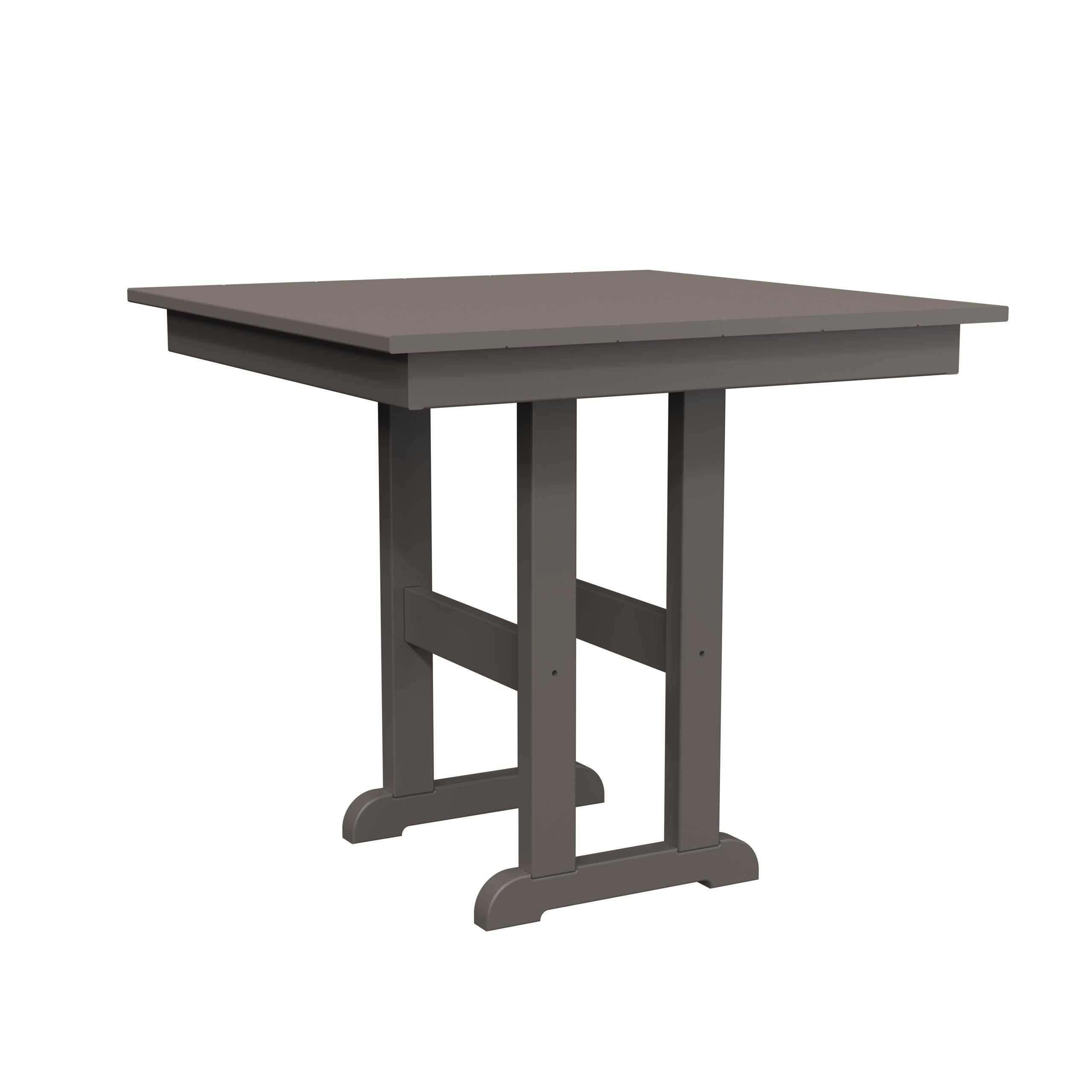 33" Square Table - Dining Height