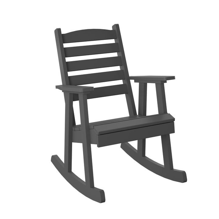 Slat Back Rocking Chair