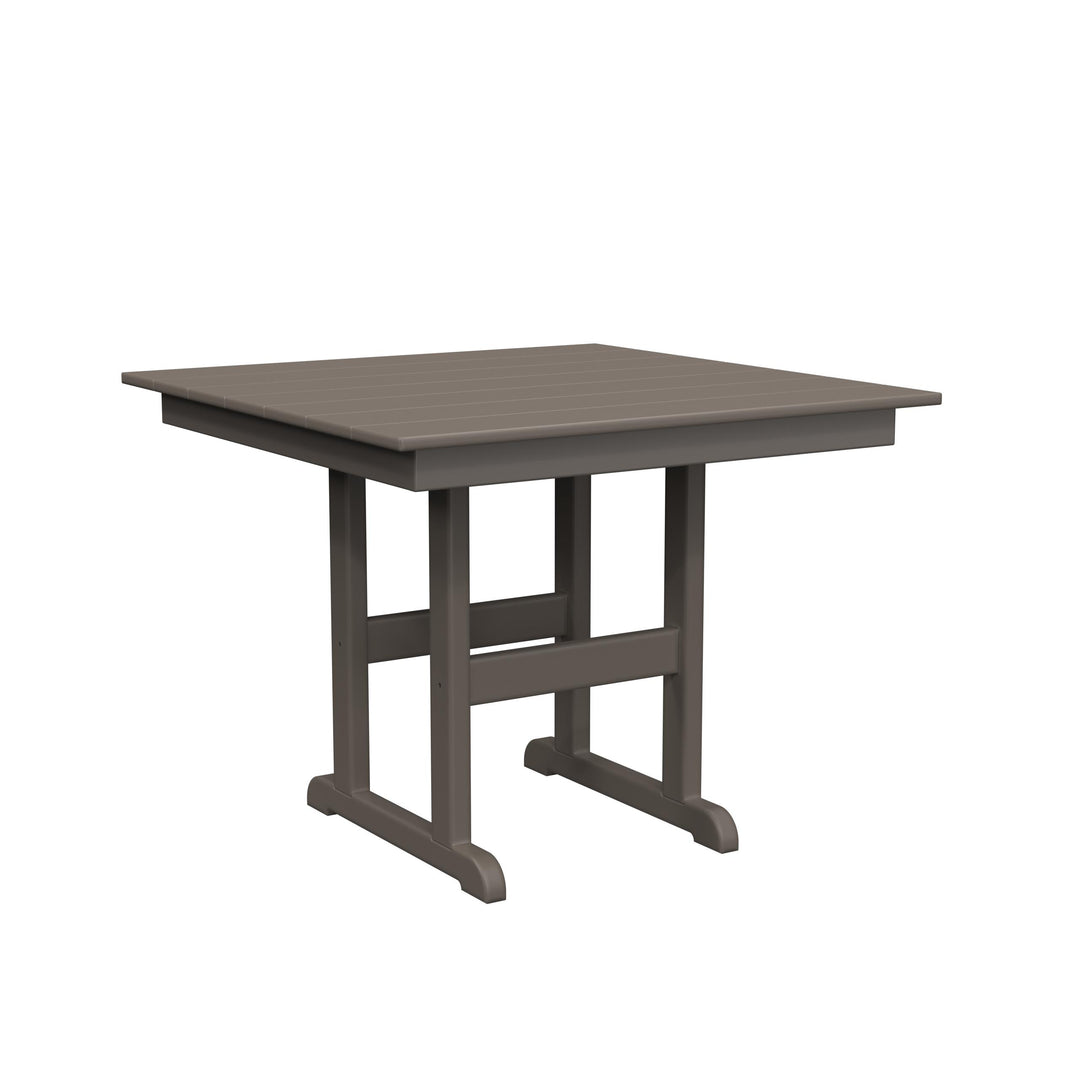 38" Square Table - Dining Height
