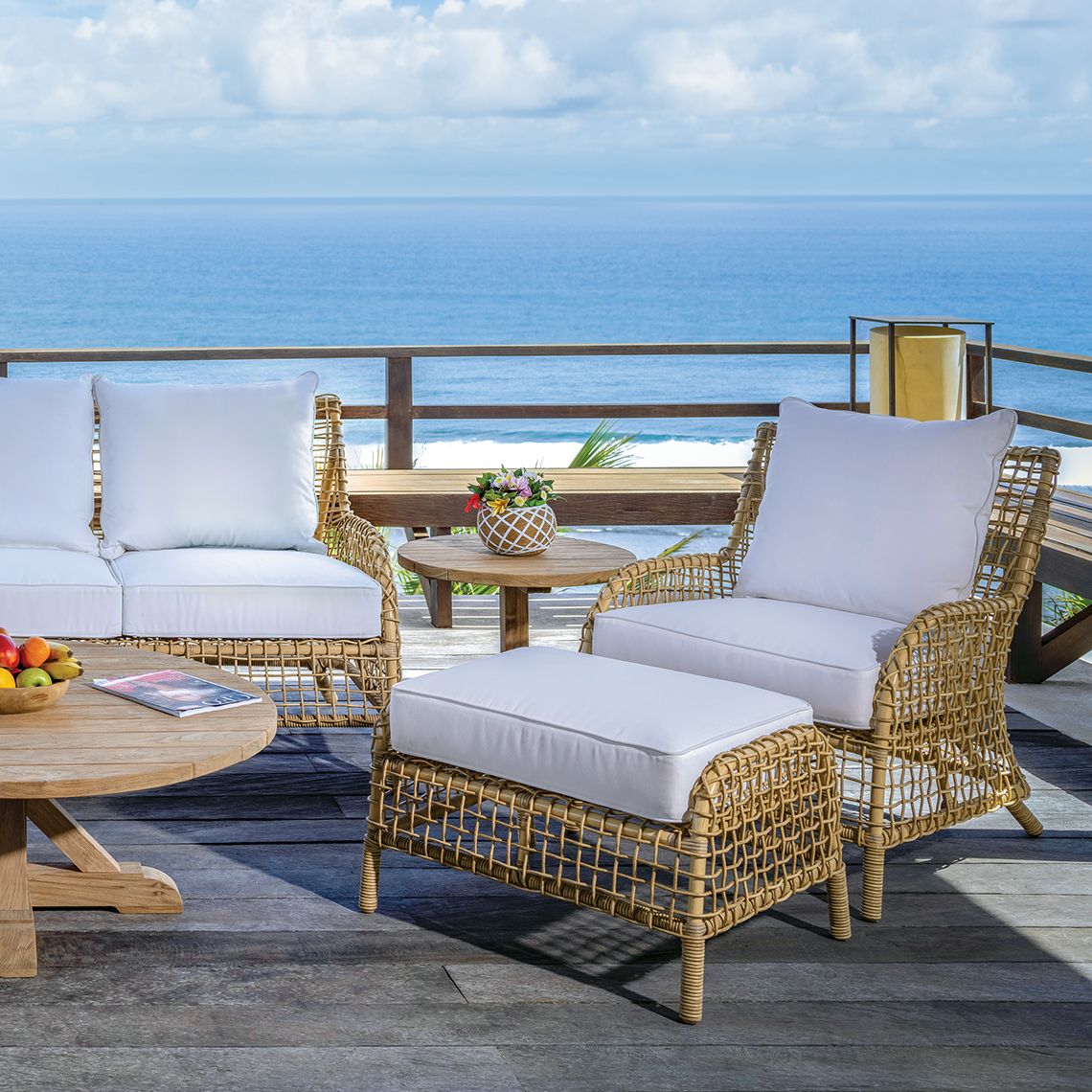 Kingsley Bate Charlotte Lounge Chair - Thumbnail 2