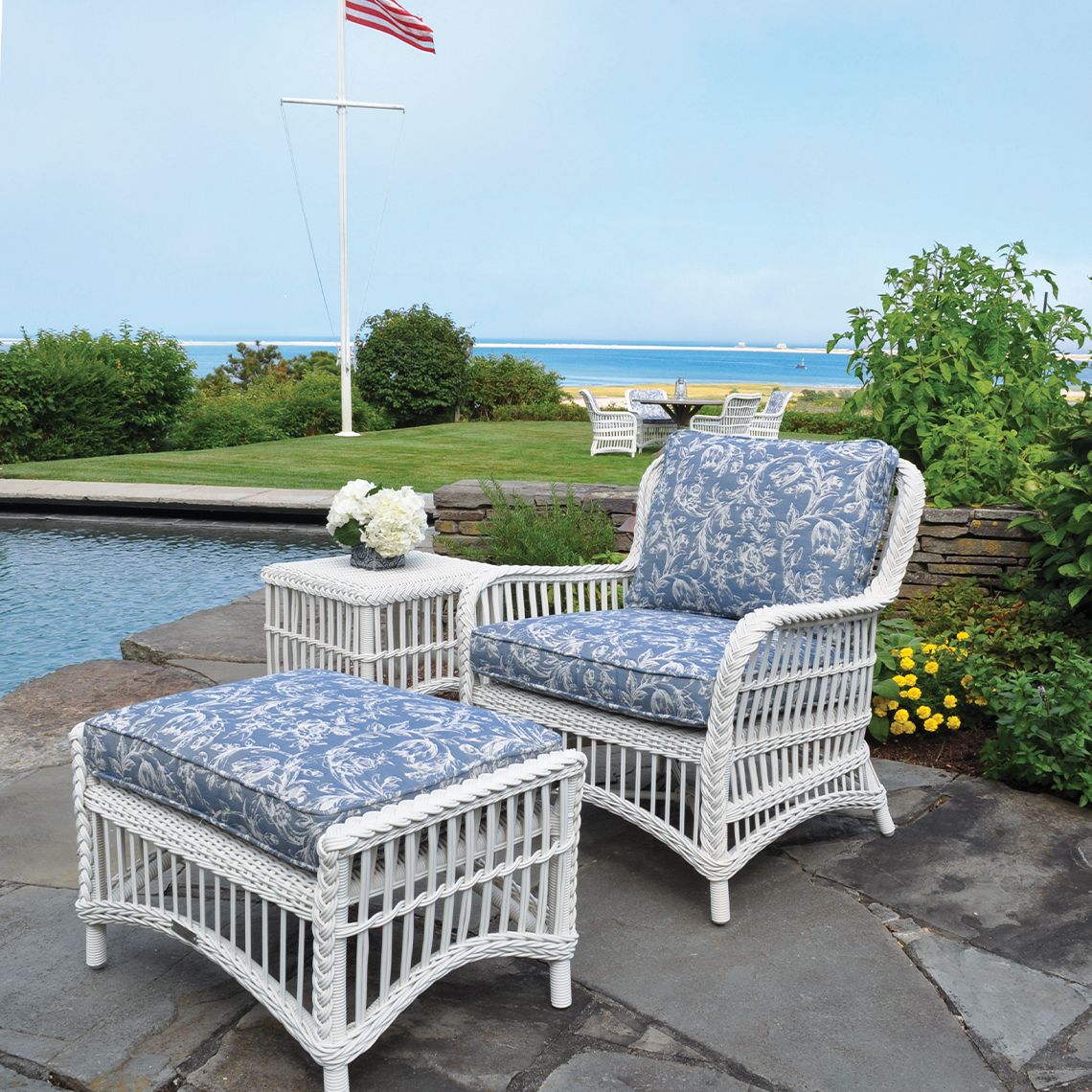 Kingsley Bate Chatham Lounge Chair - Thumbnail 2
