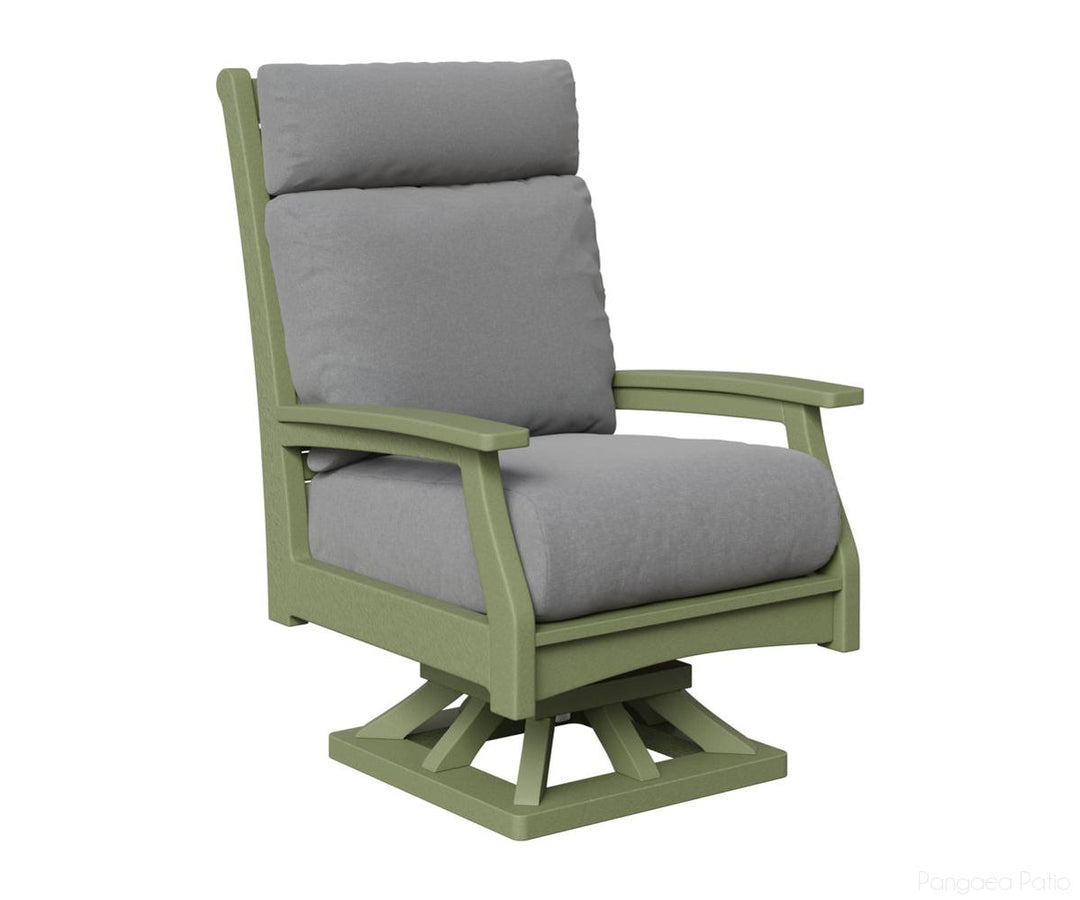 Classic Terrace High Back Swivel Rocker
