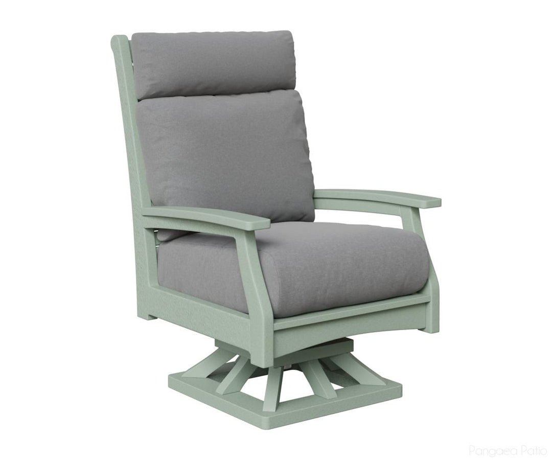 Classic Terrace High Back Swivel Rocker