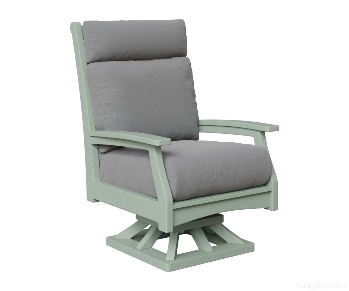 Classic Terrace High Back Swivel Rocker