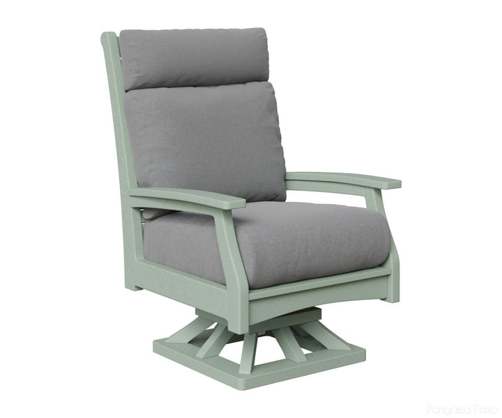 Classic Terrace High Back Swivel Rocker