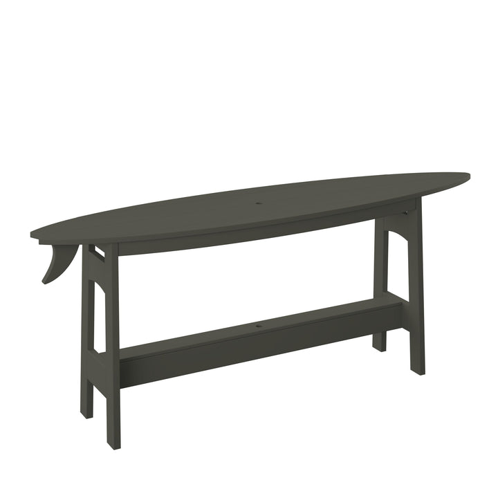 72" Surfboard Table - Dining Height