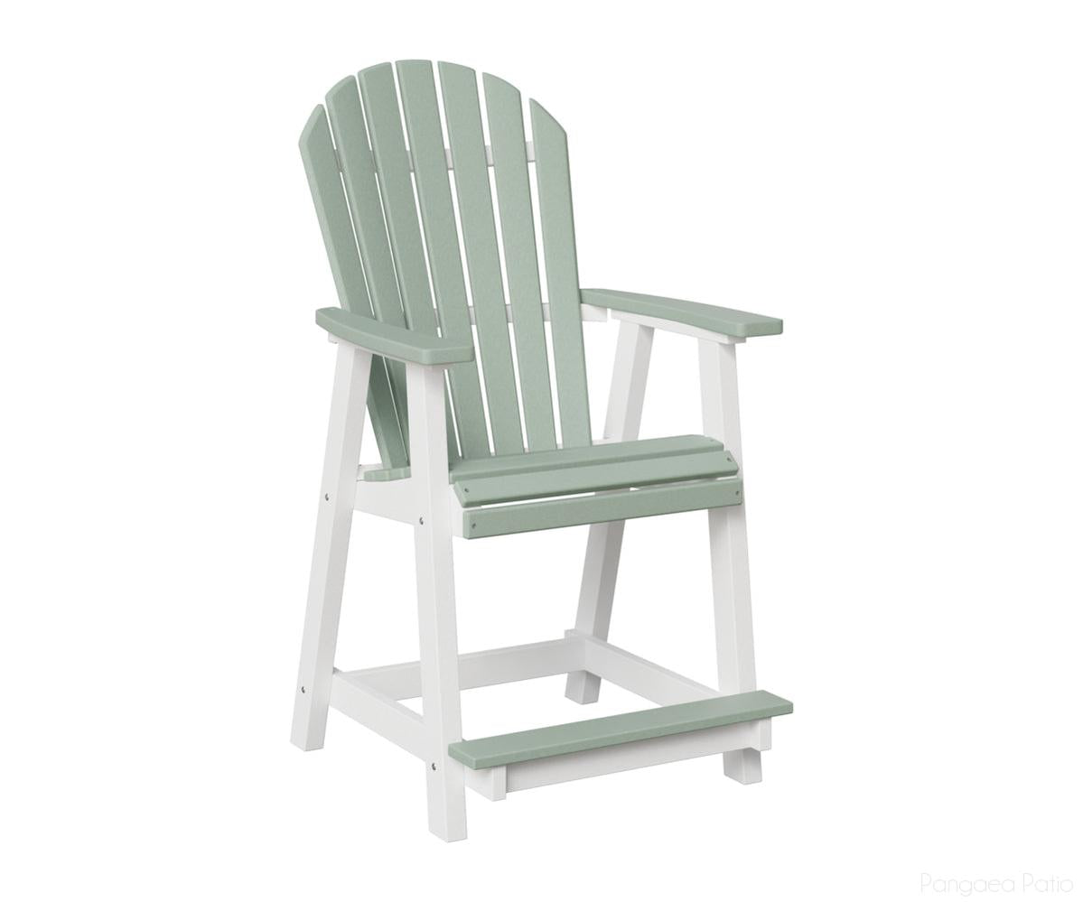 Berlin Gardens Comfo-Back Outdoor Poly Counter Chair