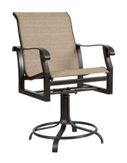 Cortland Sling Swivel Counter Stool