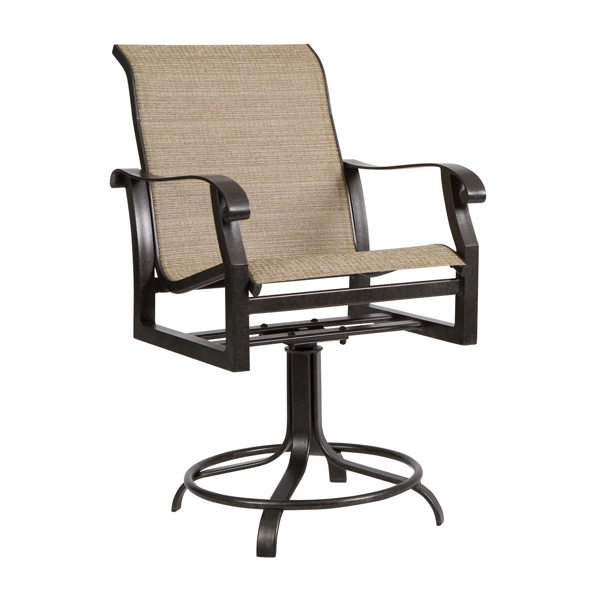 Cortland Sling Swivel Counter Stool