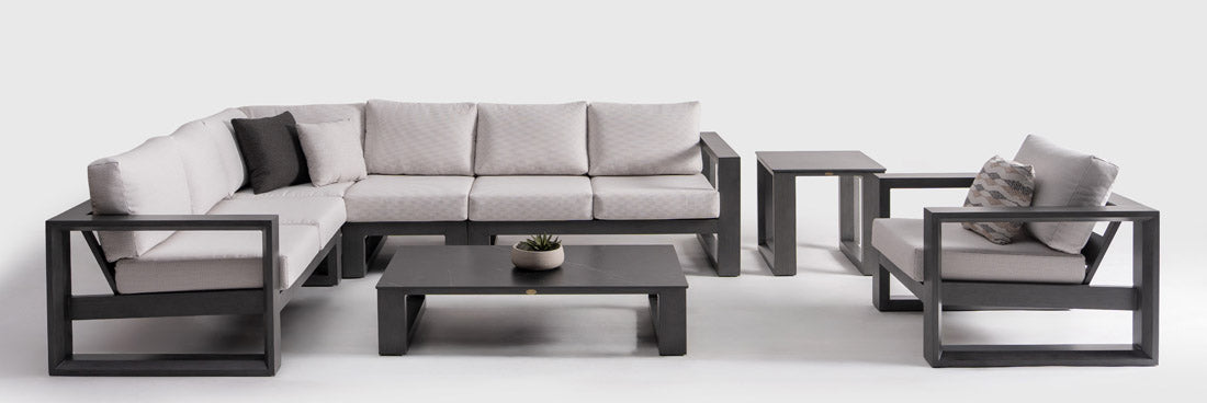 Elements Deep Seating Sectional Armless Chair