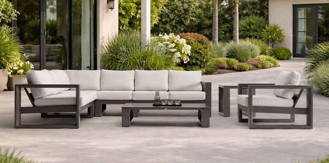 Elements Deep Seating Sectional Armless Chair
