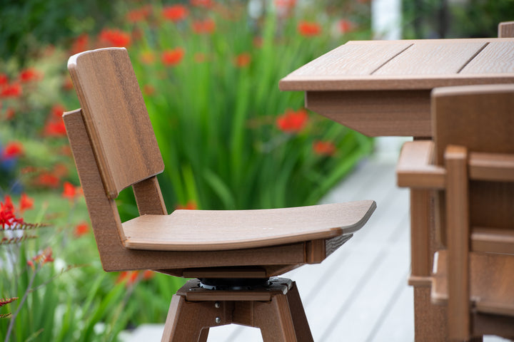 Sym Swivel Balcony Side Chair