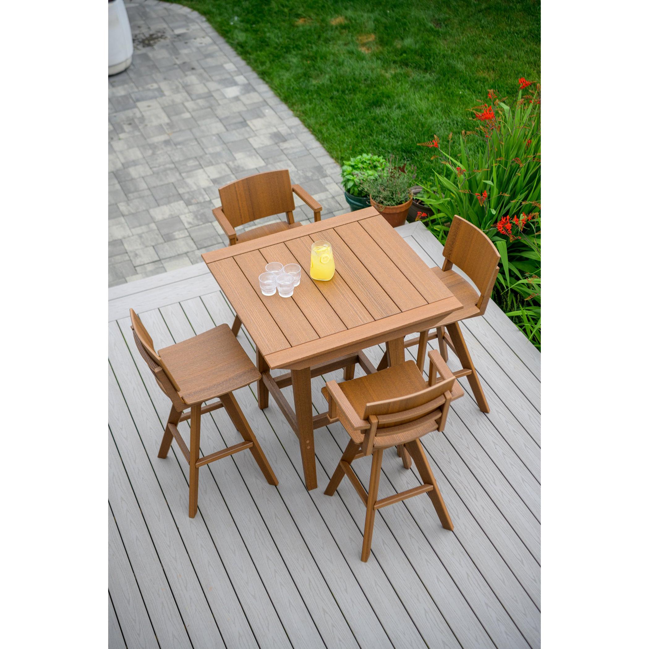 Sym Swivel Dining Armchair