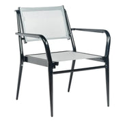 Daytona Sling Dining Arm Chair - Stacking