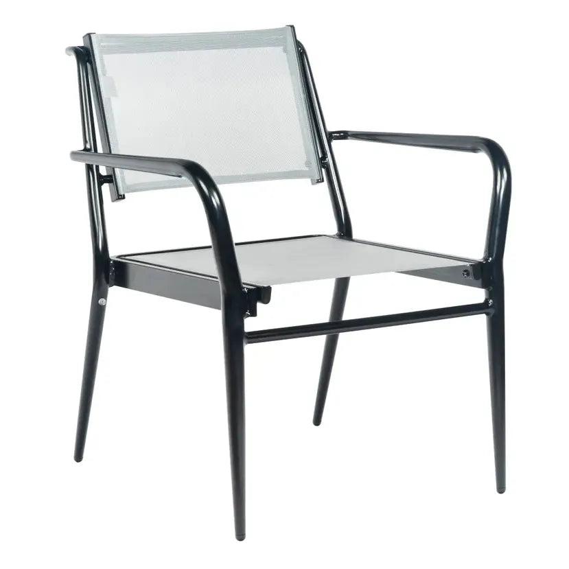 Daytona Sling Dining Arm Chair - Stacking