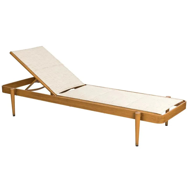 Daytona Padded Sling Adjustable Chaise Lounge - Stacking