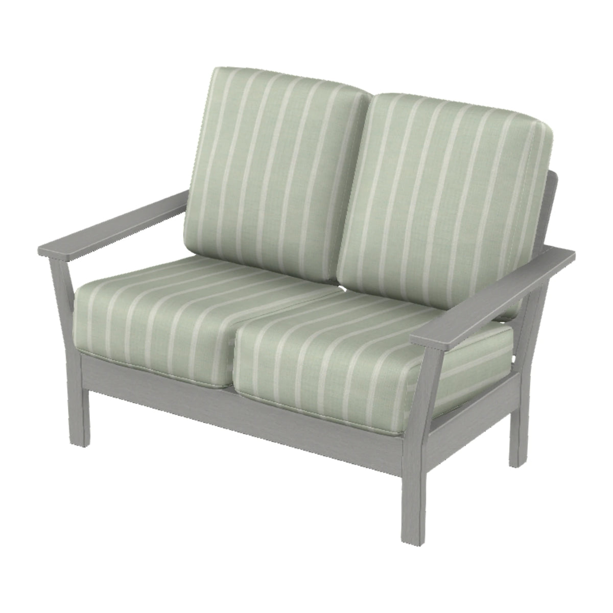 Antero Deep Seat Cushion Loveseat — Cape Gray Rustic