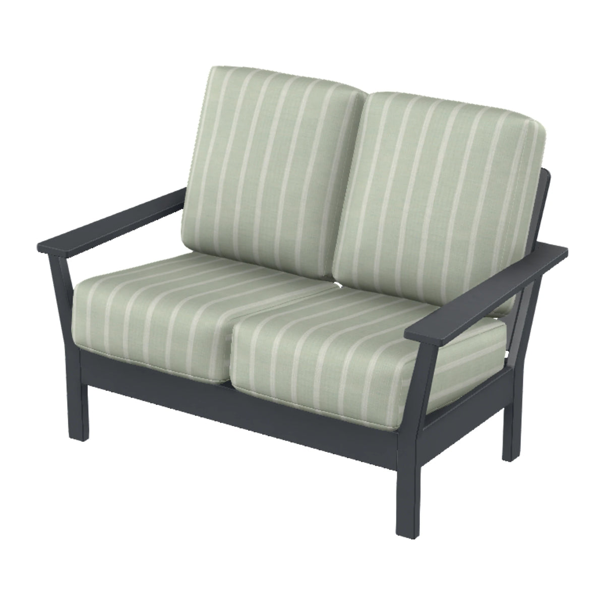 Antero Deep Seat Cushion Loveseat — Classic Graphite MGP