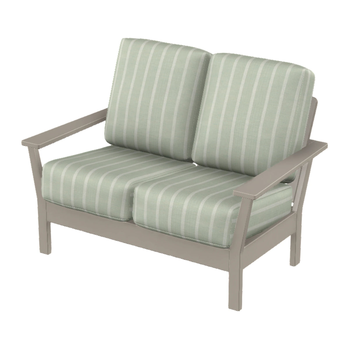 Antero Deep Seat Cushion Loveseat — Warm Grey MGP