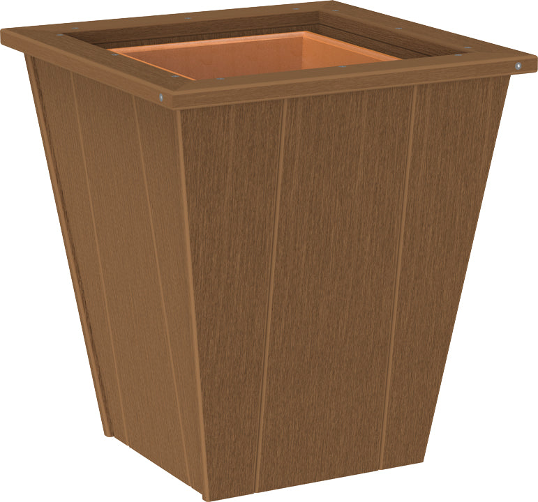 EP18AM Elite Planter (18'') Antique Mahogany