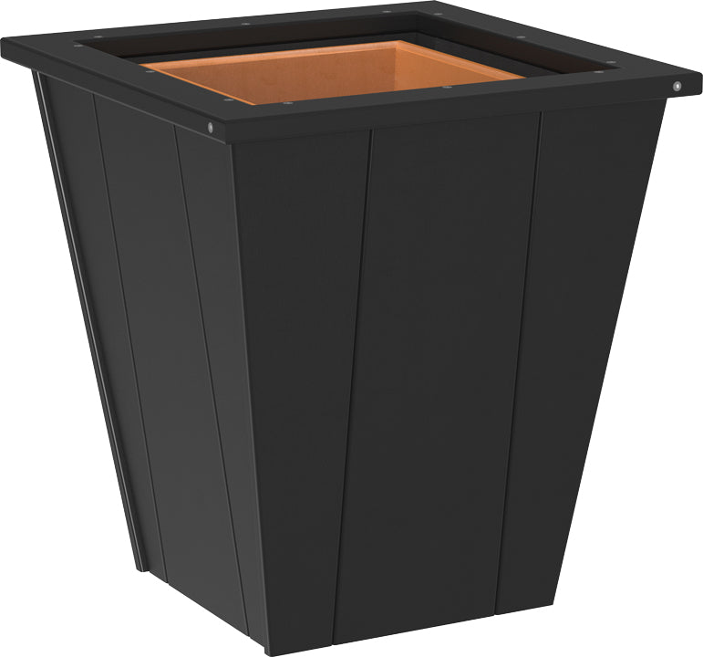 EP18BK Elite Planter (18'') Black
