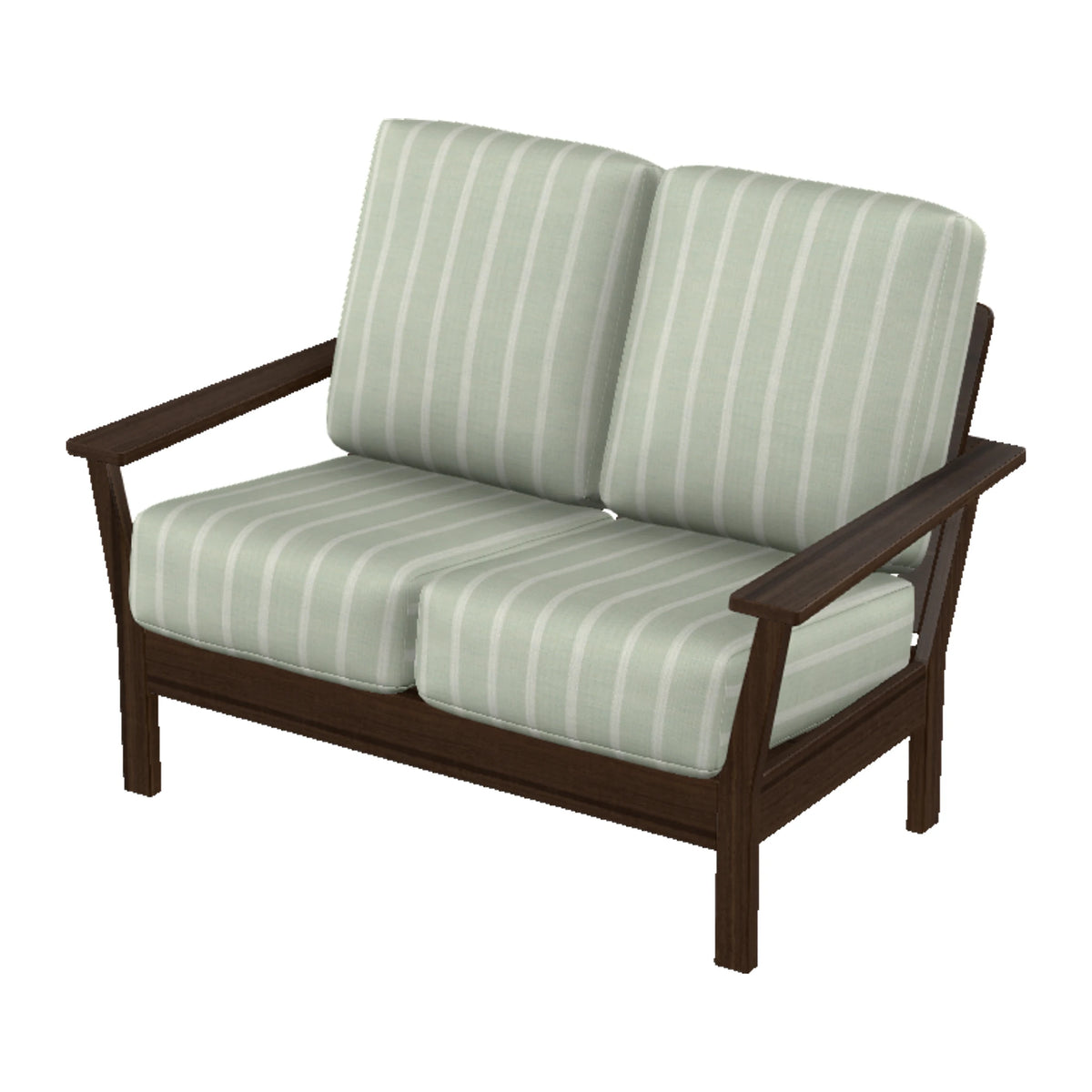 Antero Deep Seat Cushion Loveseat — Chestnut Rustic