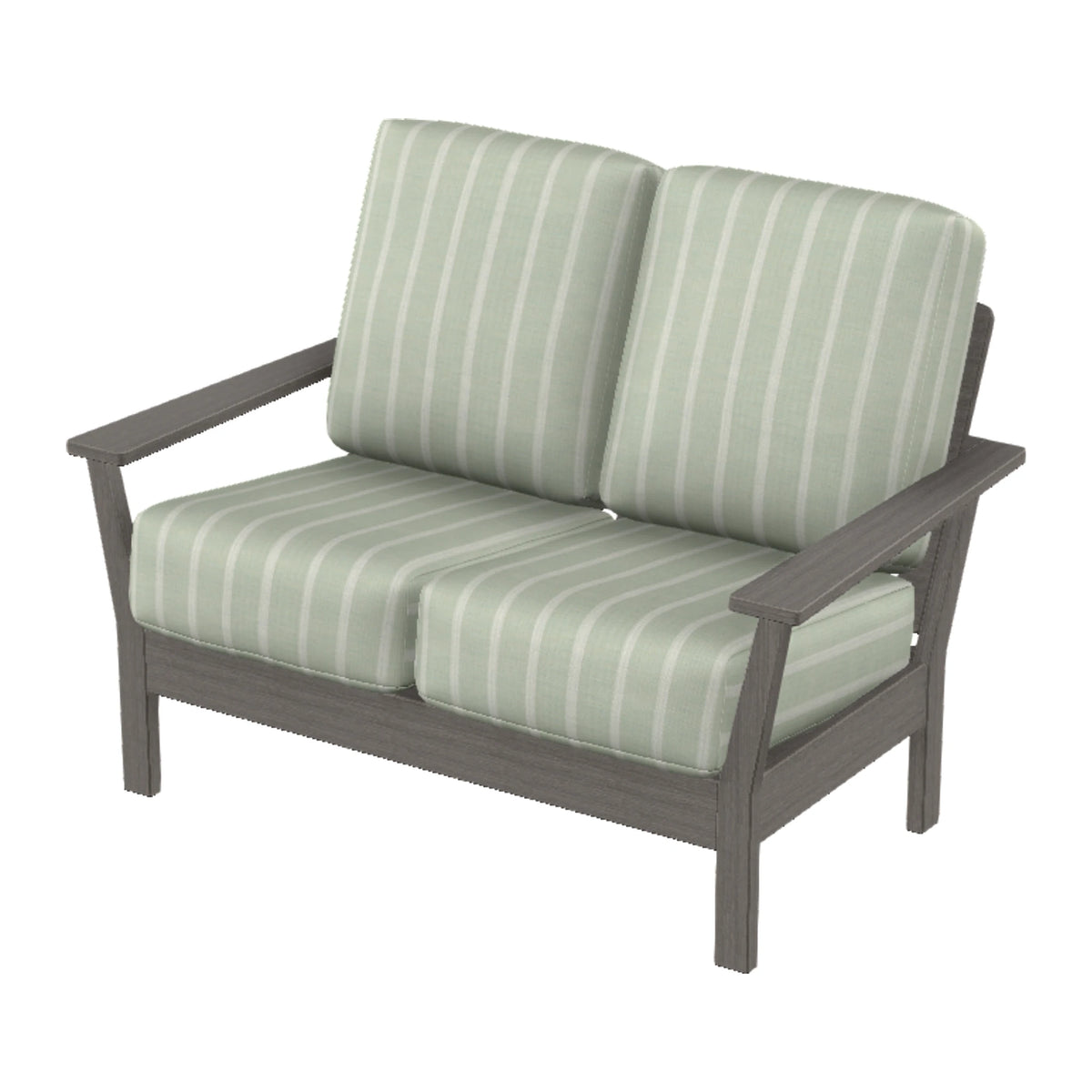 Antero Deep Seat Cushion Loveseat — Boardwalk Rustic