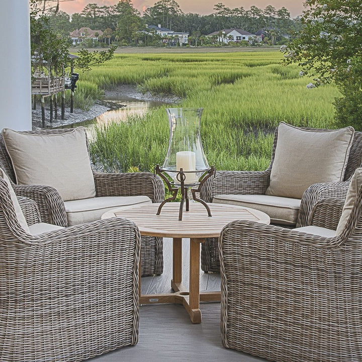 Essex 42" Coffee Table W/Umbrella Hole