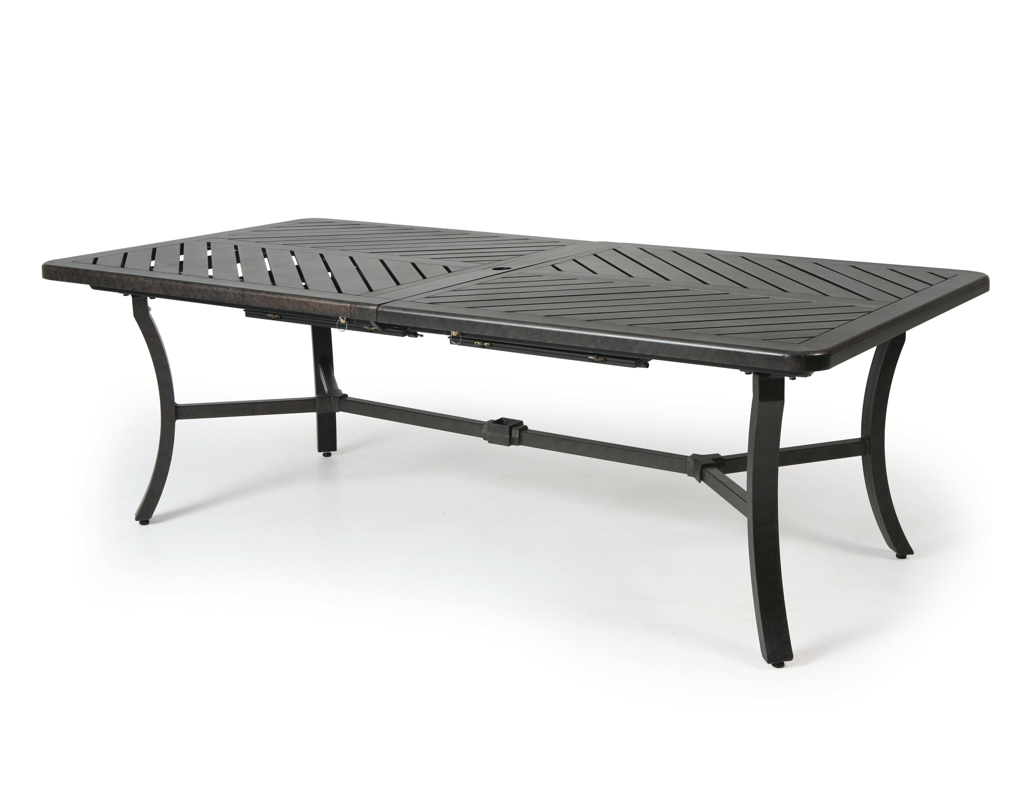 Napa Rectangular Extension Umbrella Table