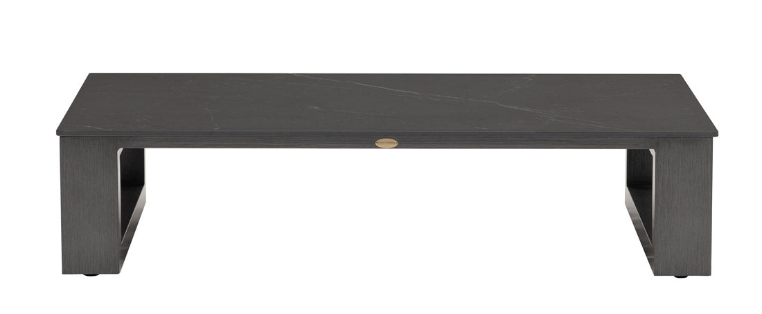 Elements 52" x 28.5" Rectangular Aluminum Coffee Table