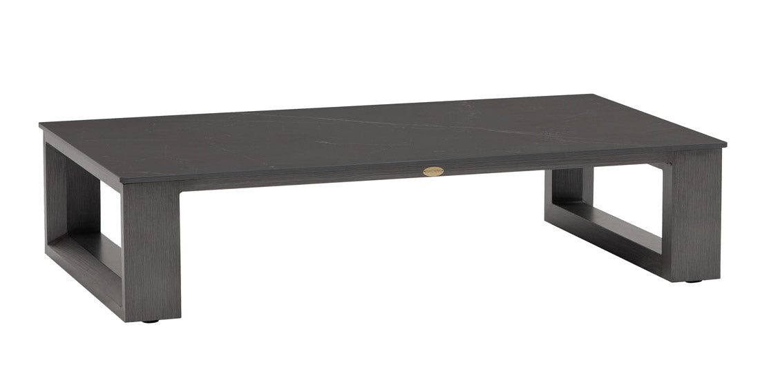Elements 52" x 28.5" Rectangular Aluminum Coffee Table