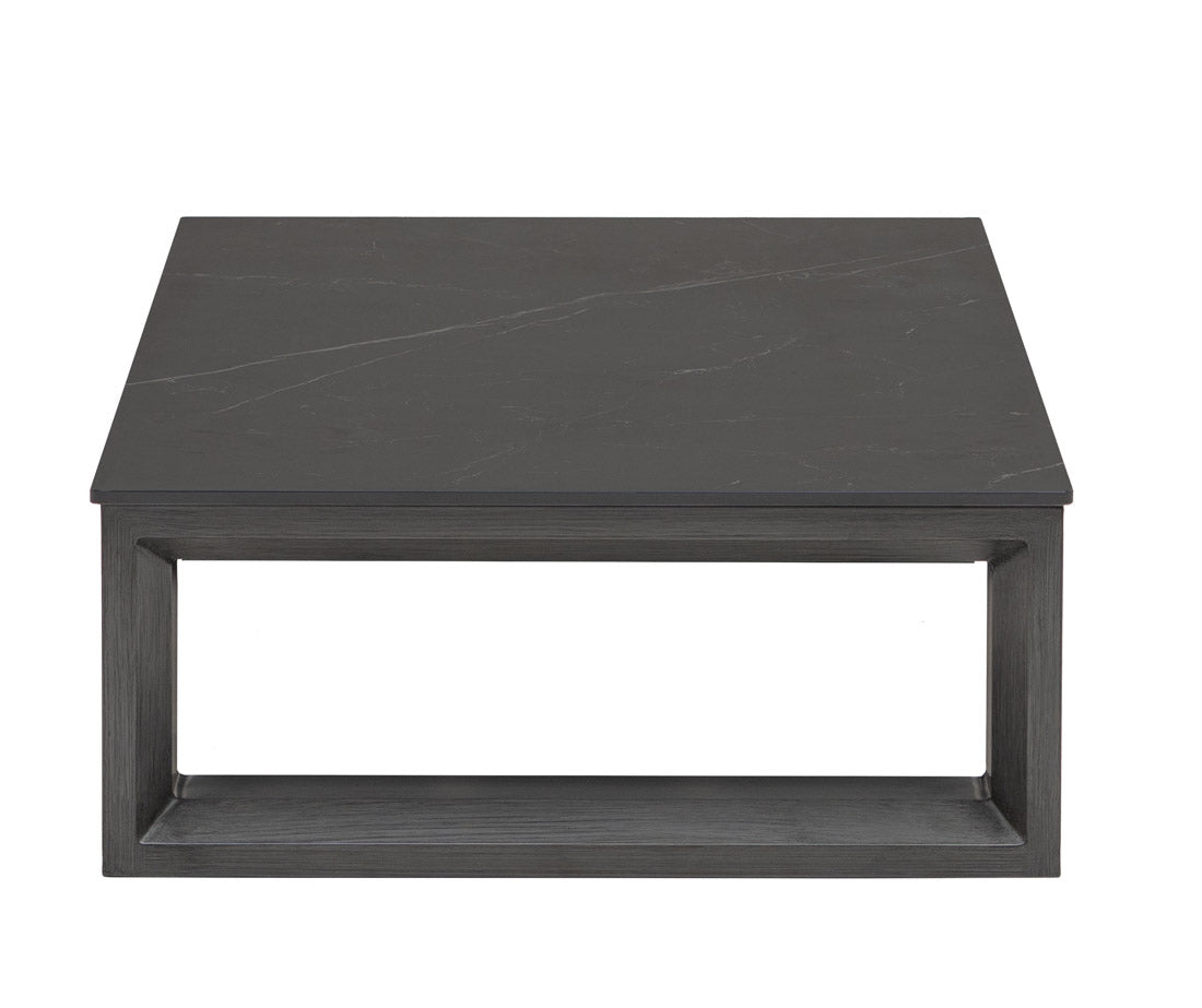 Elements 52" x 28.5" Rectangular Aluminum Coffee Table