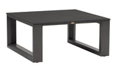 Elements 40" Square Aluminum Coffee Table