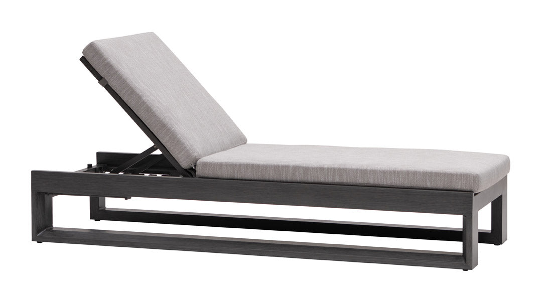 Element Adjustable Chaise Lounger With Cushion